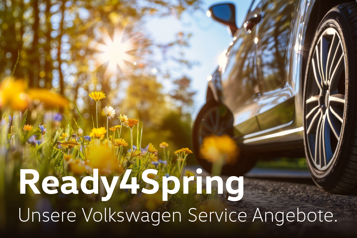 Wir machen Ihren Volkswagen Ready4Spring.