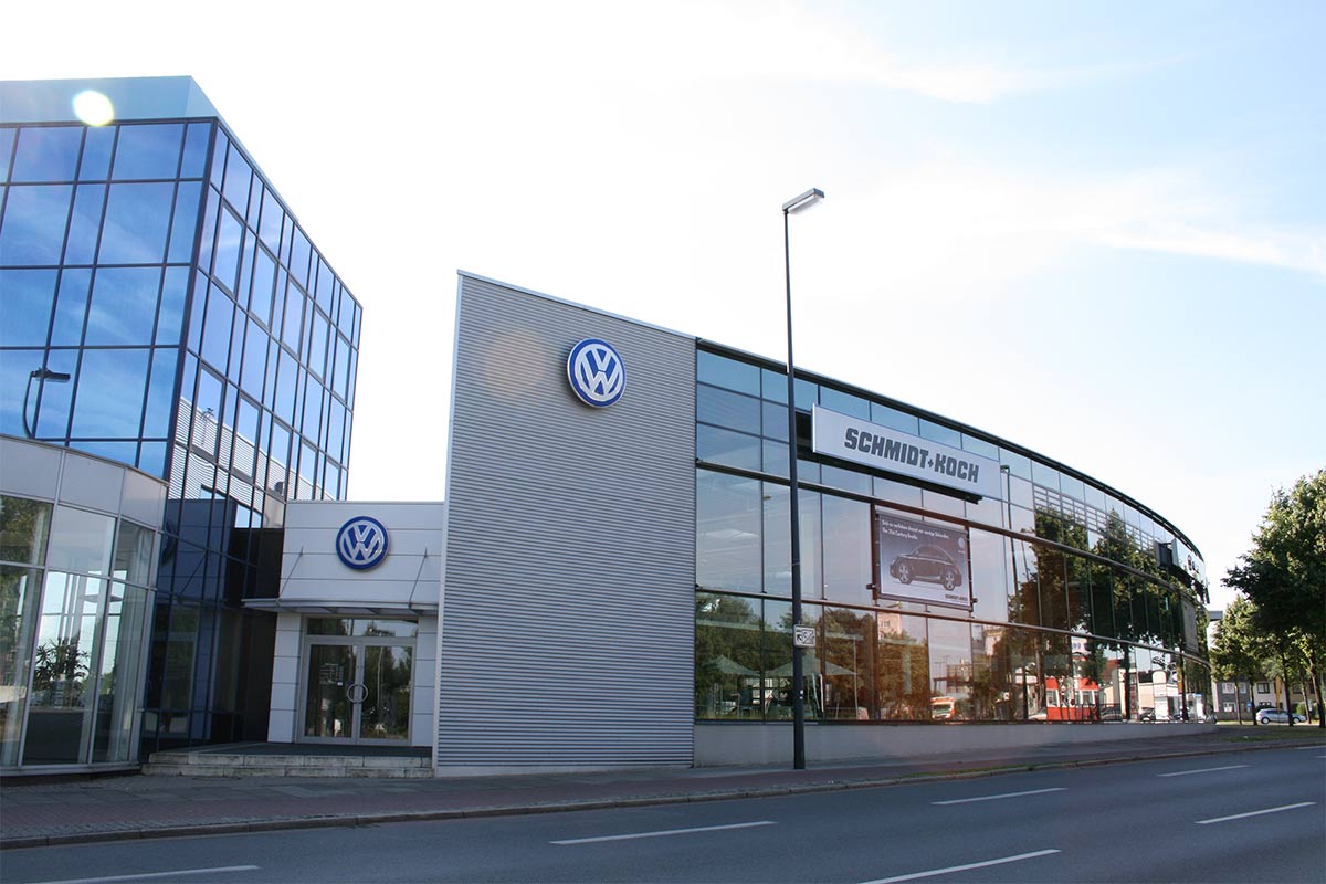 Ansicht des Autohauses des Standorts Autohaus Utbremen